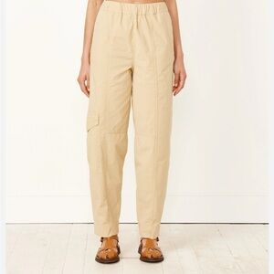 GANNI Tan Cargo Pants